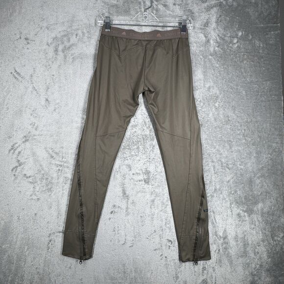 Adidas Stella McCartney‎ Pants Womens Small Olive Green Casual Lounge Athleisure - Picture 3 of 11